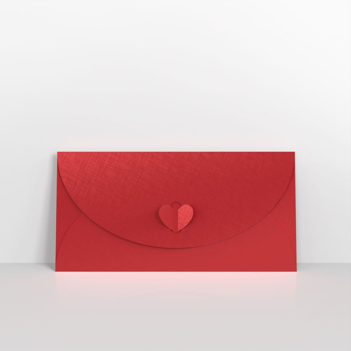 Cardinal Red Butterfly Envelopes - DL - 110 x 220mm