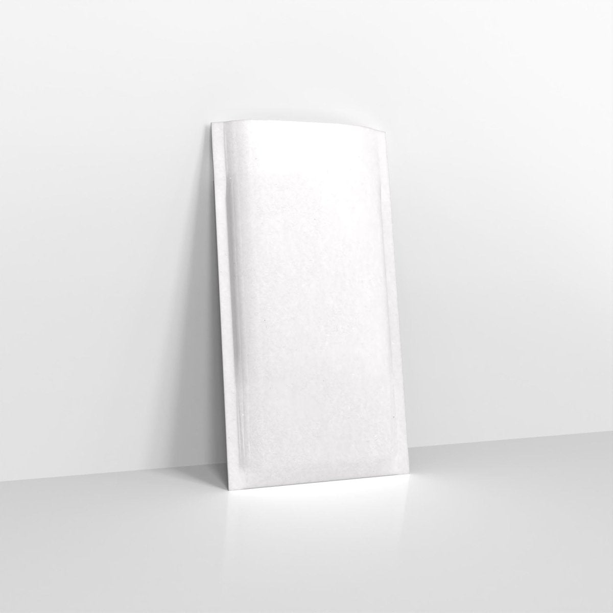 White Paper Finish Bubble Bag Mailers - 215 x 120mm