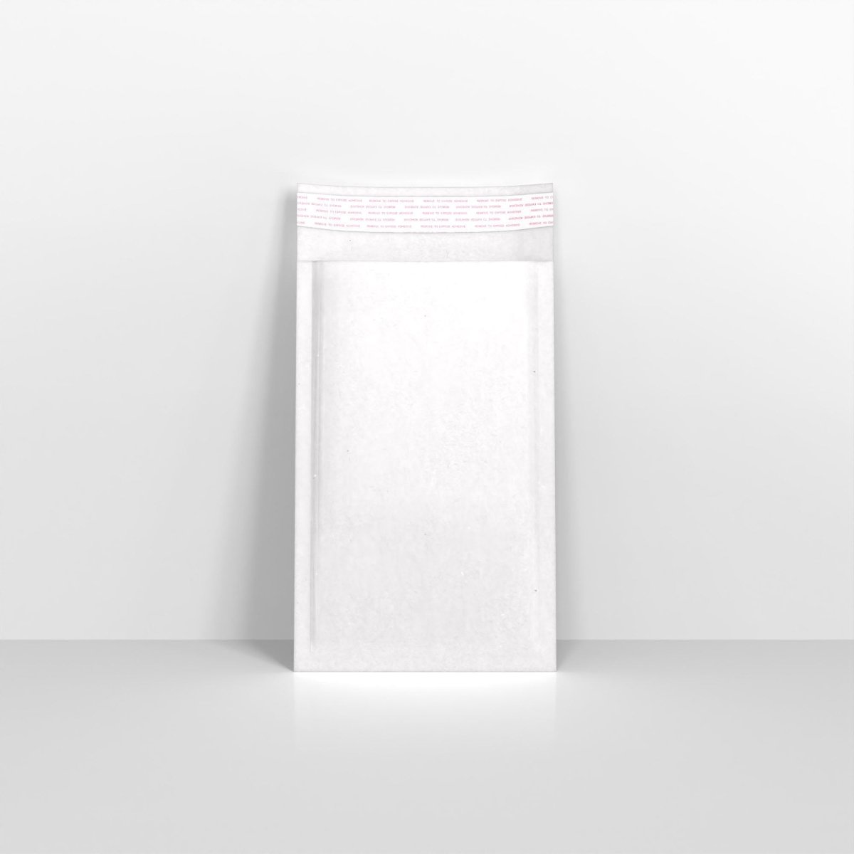 White Paper Finish Bubble Bag Mailers - 215 x 120mm