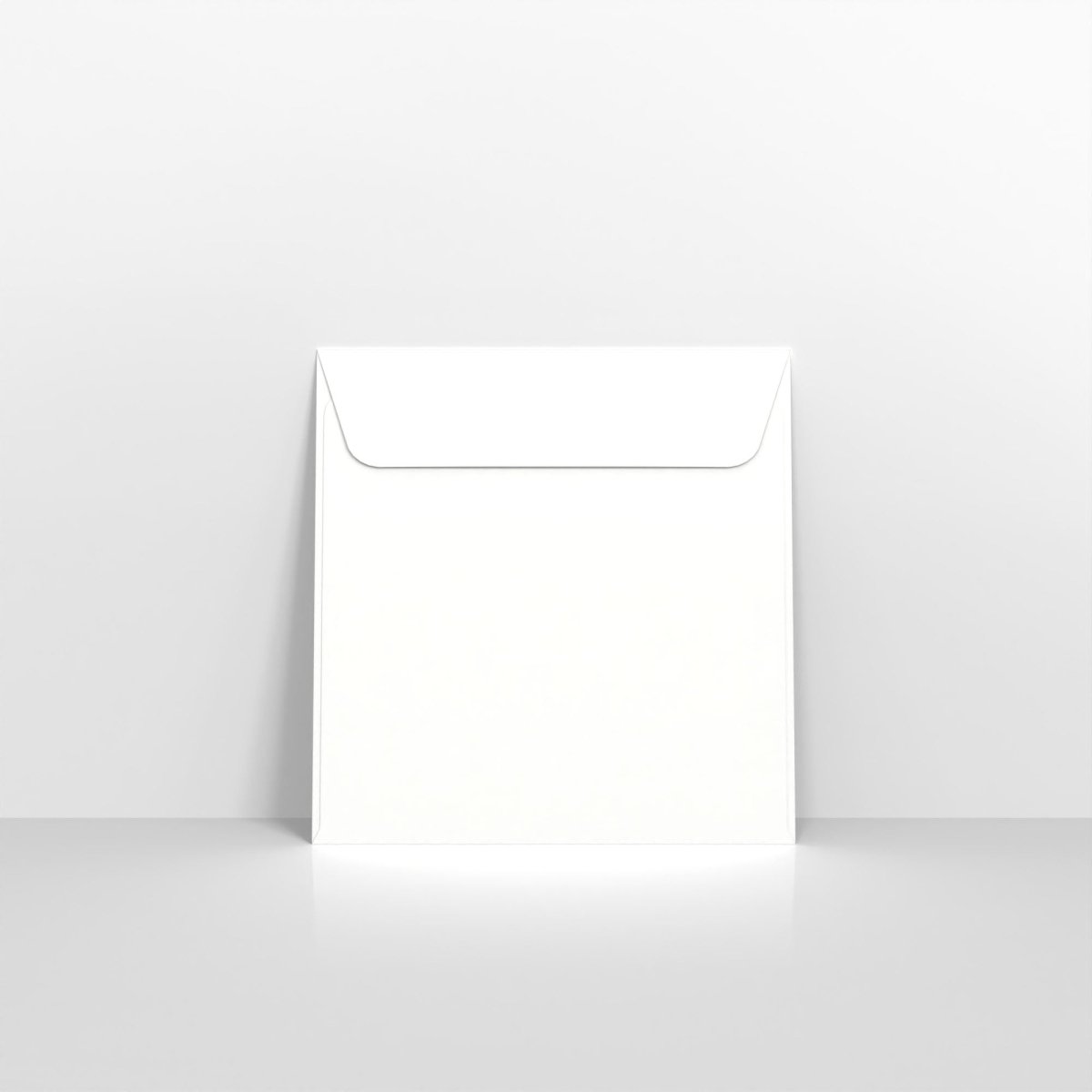 White Coloured Peel and Seal Envelopes - Without Window 120gsm Square - 110 x 110mm