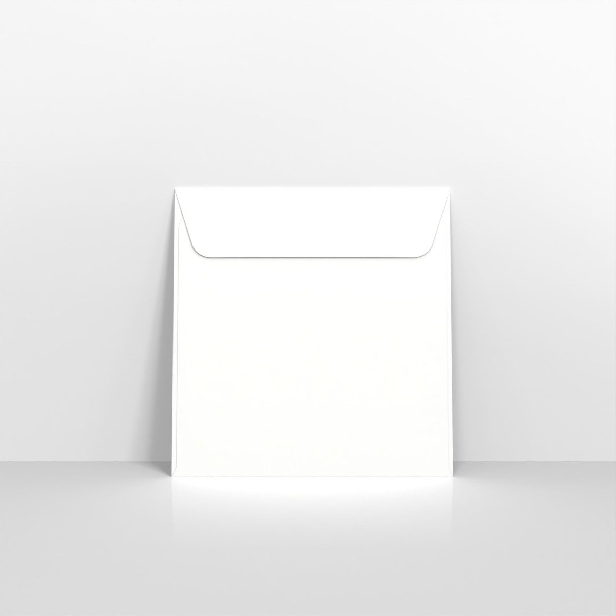 White Coloured Peel and Seal Envelopes - Without Window 120gsm Square - 120 x 120mm