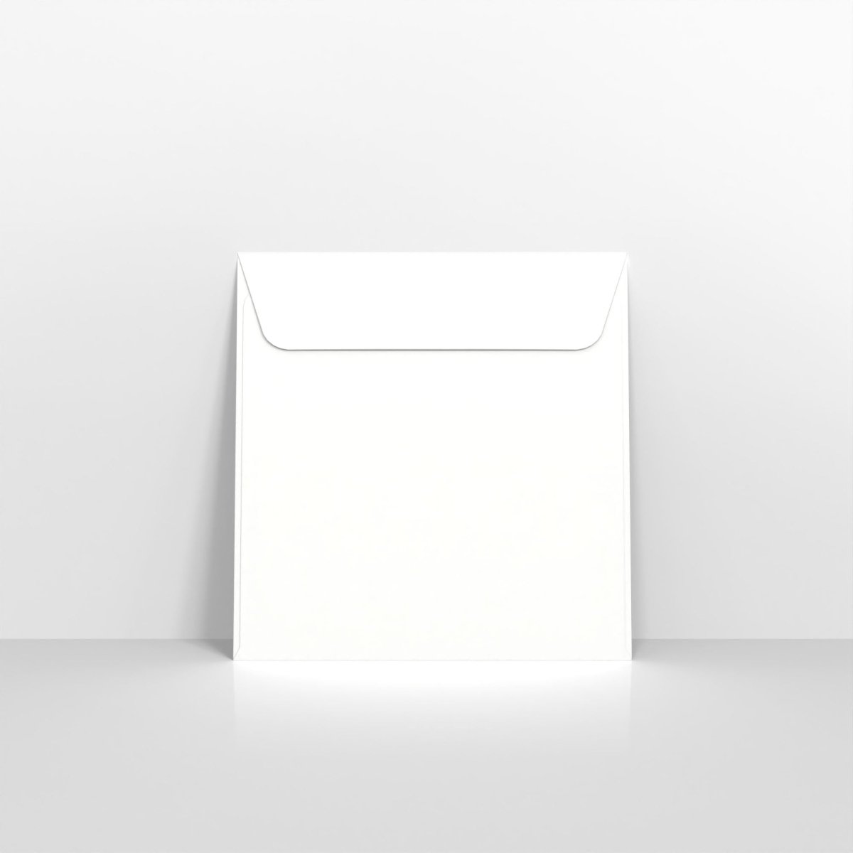 White Coloured Peel and Seal Envelopes - Without Window 120gsm Square - 140 x 140mm