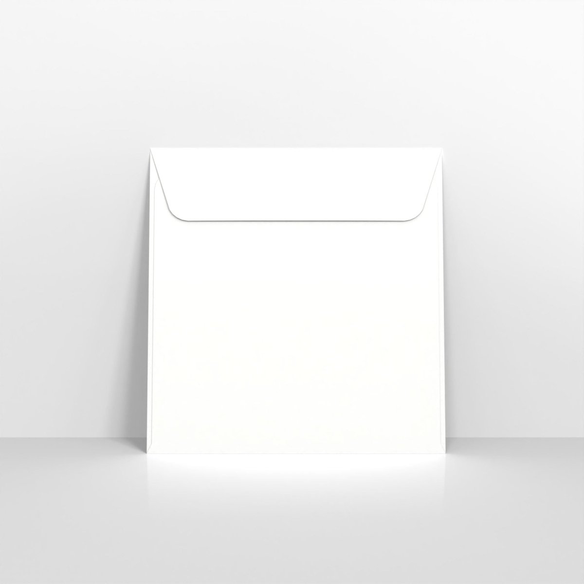 White Coloured Peel and Seal Envelopes - Without Window 120gsm Square - 185 x 185mm