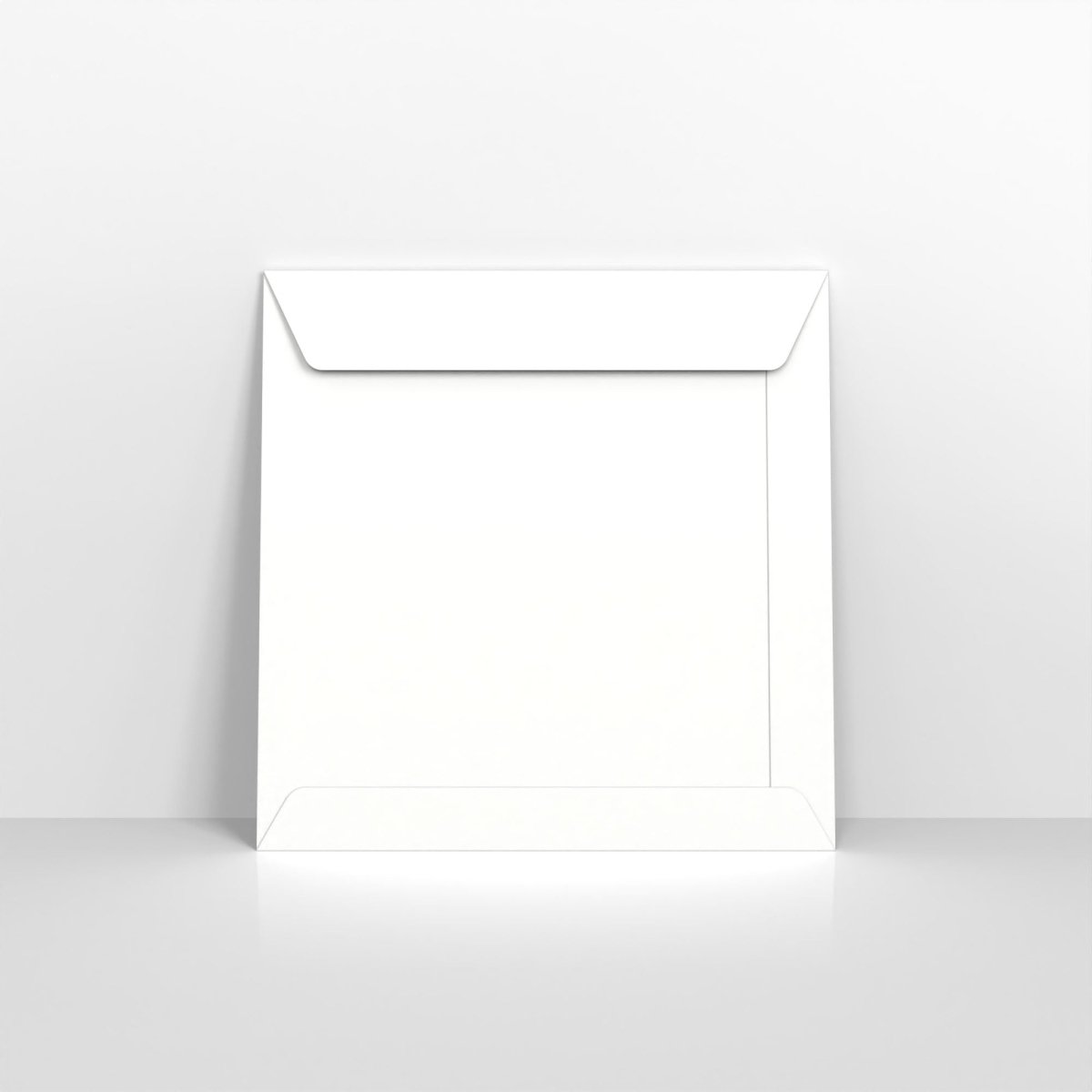 White Coloured Peel and Seal Envelopes - Without Window 120gsm Square - 200 x 200mm