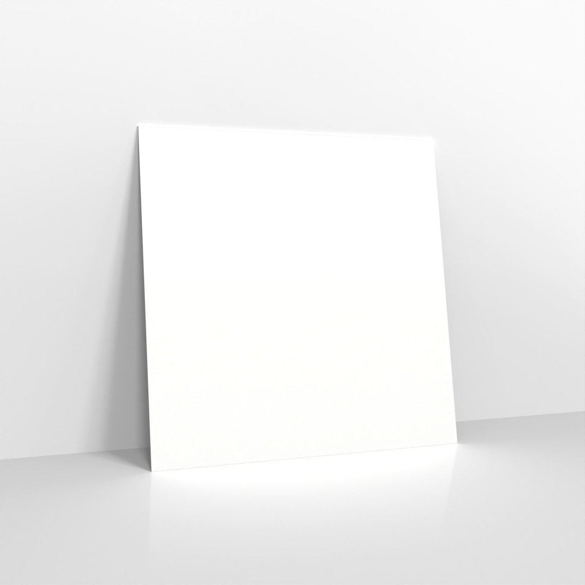 White Coloured Peel and Seal Envelopes - Without Window 120gsm Square - 240 x 240mm