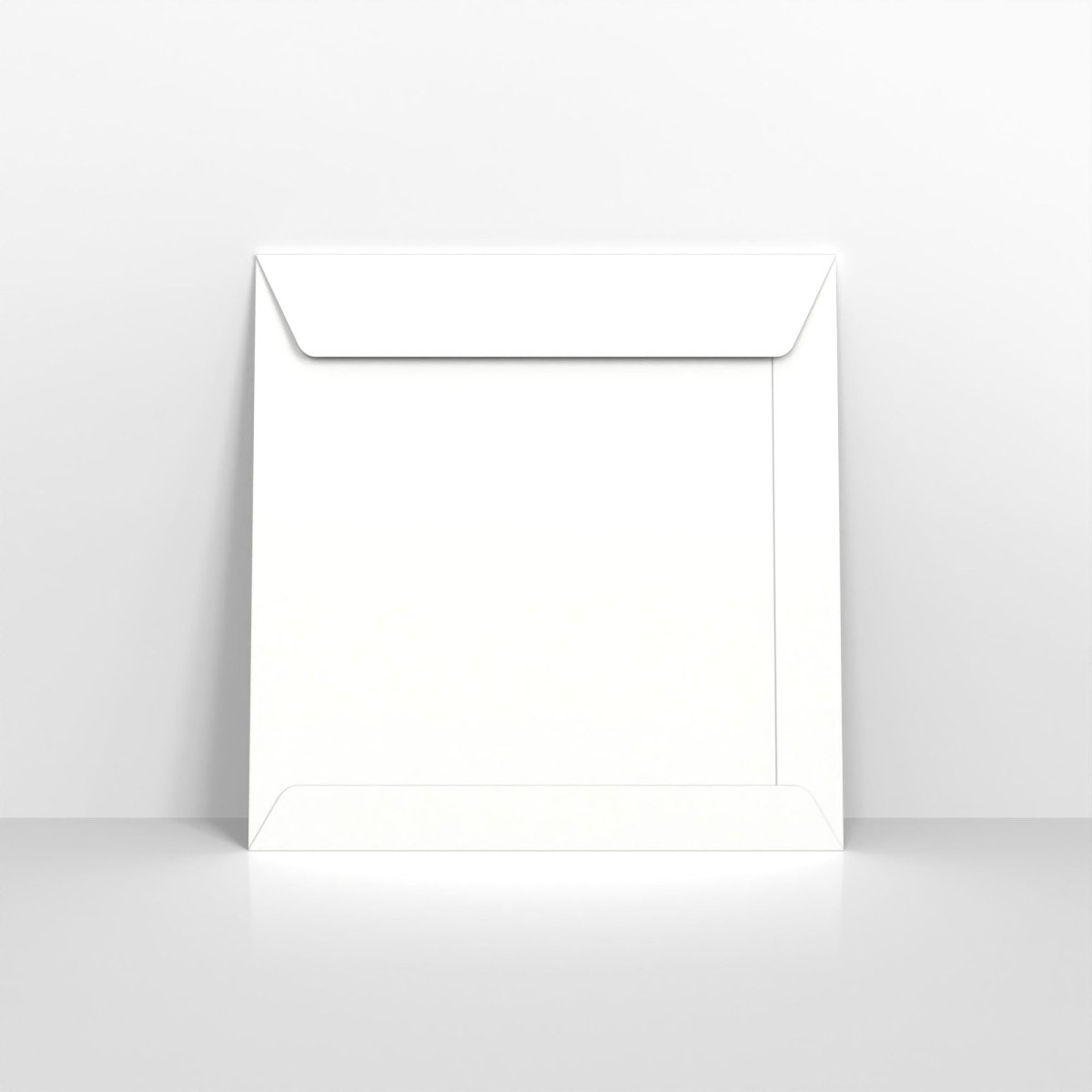 White Coloured Peel and Seal Envelopes - Without Window 120gsm Square - 240 x 240mm