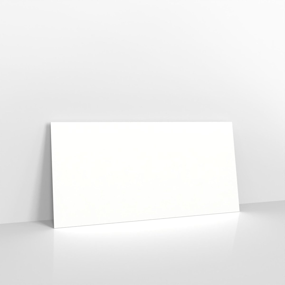 White Coloured Peel and Seal Envelopes - Without Window 120gsm DL - 110 x 220mm