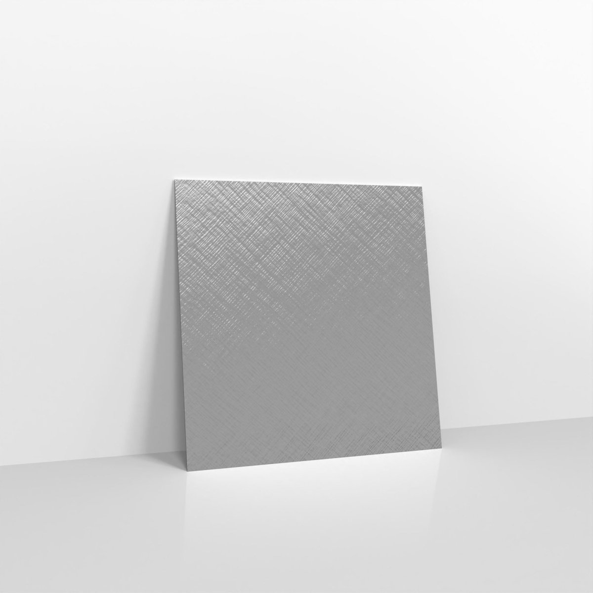 Silver Textured Envelopes - Square - 130 x 130mm