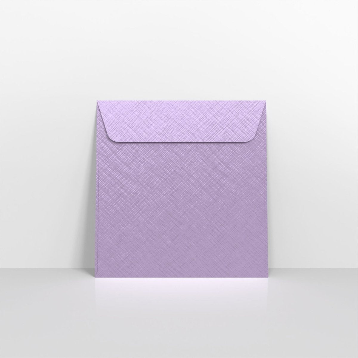 Lilac Textured Envelopes - Square - 155 x 155mm