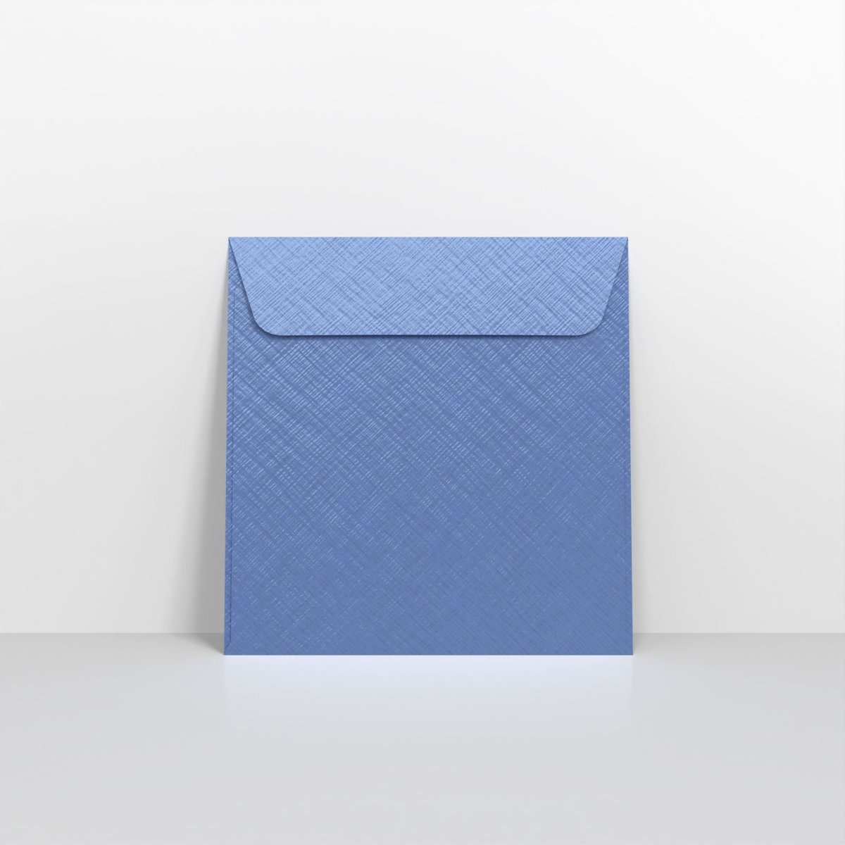 Royal Blue Textured Envelopes - Peel & Seal Square - 155 x 155mm