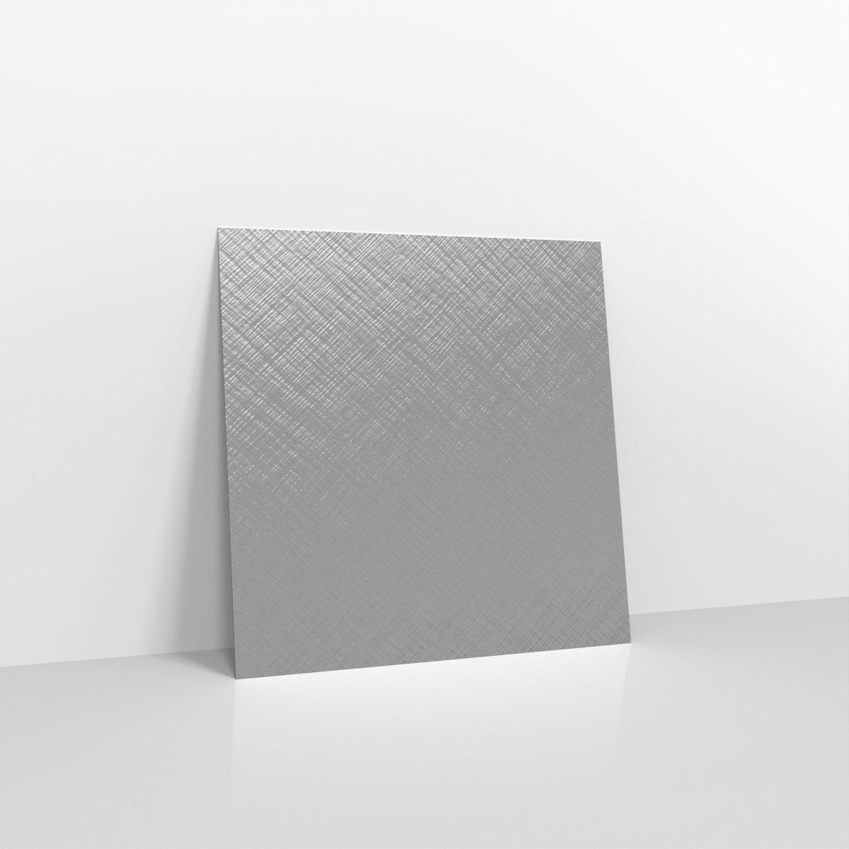Silver Textured Envelopes - Square - 155 x 155mm