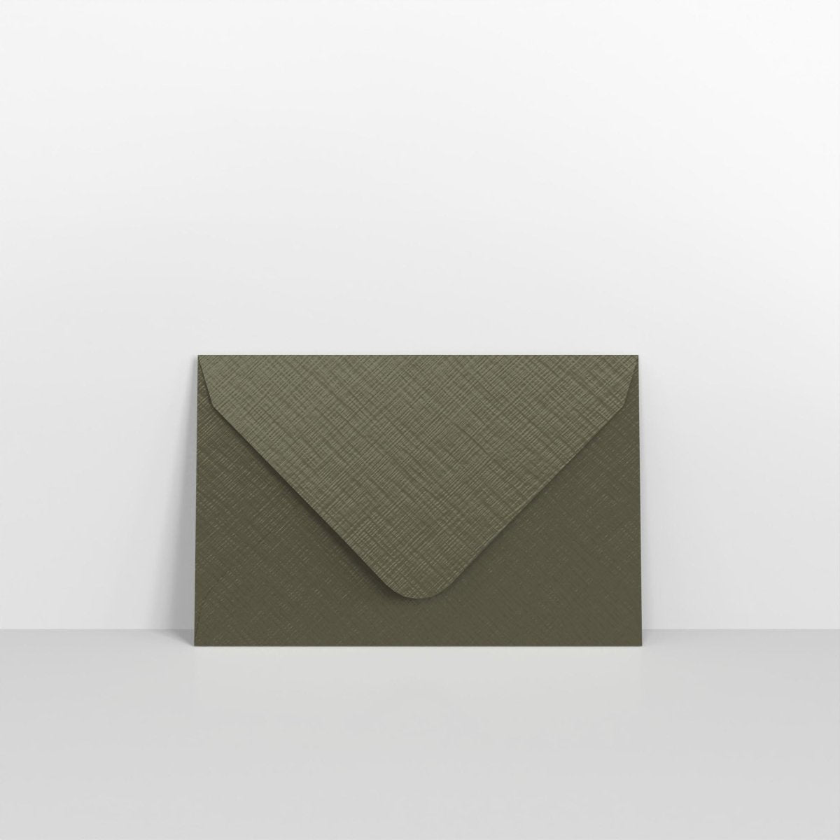 Champagne Green Textured Envelopes - 62 x 94mm
