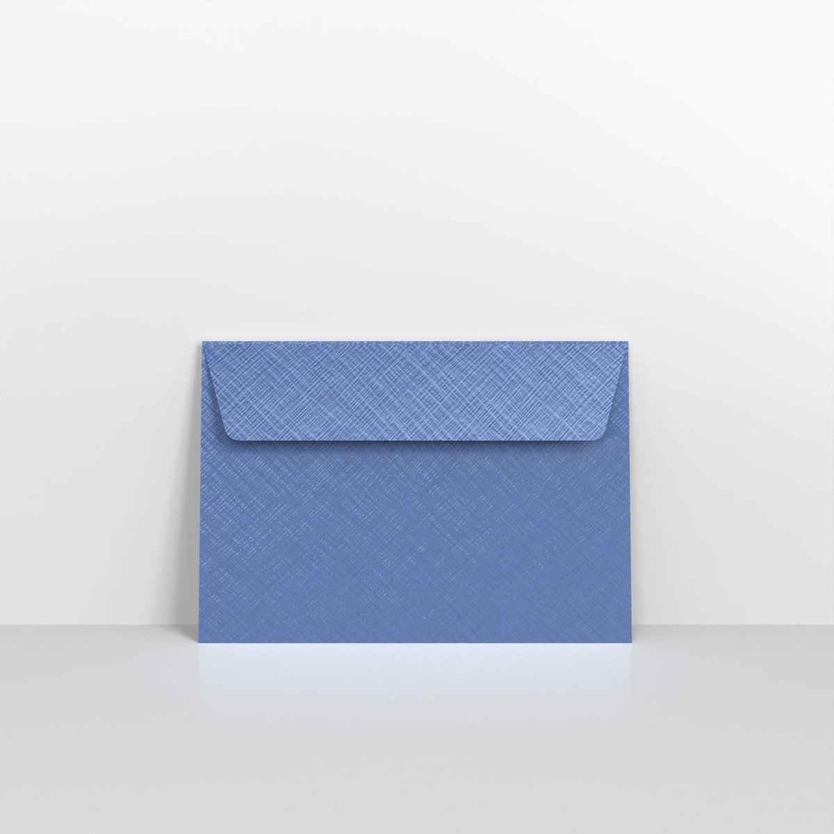 Royal Blue Textured Envelopes - Peel & Seal C6 - 114 x 162mm