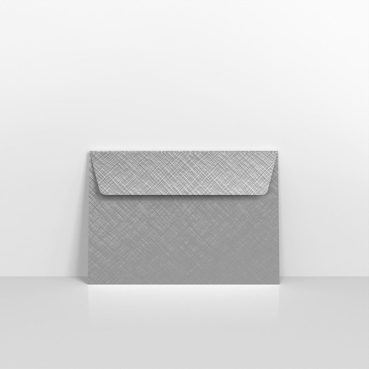 Silver Textured Envelopes - C6 - 114 x 162mm