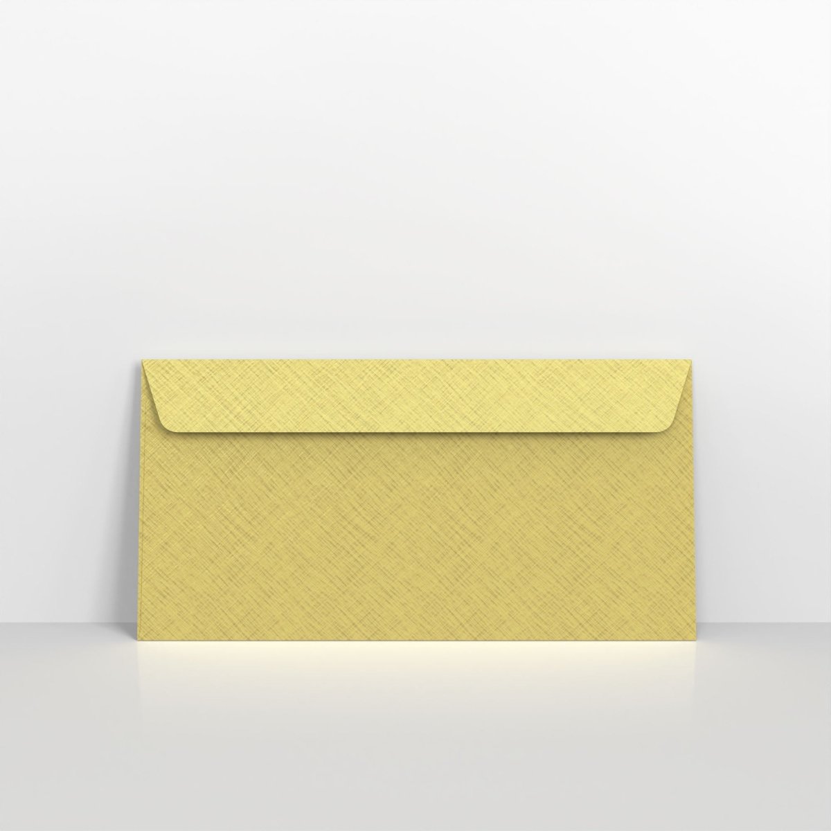Bean Green Textured Envelopes - DL - 110 x 220mm