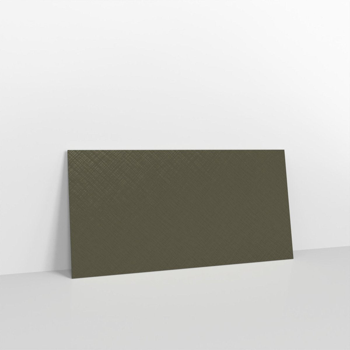 Champagne Green Textured Envelopes - DL - 110 x 220mm