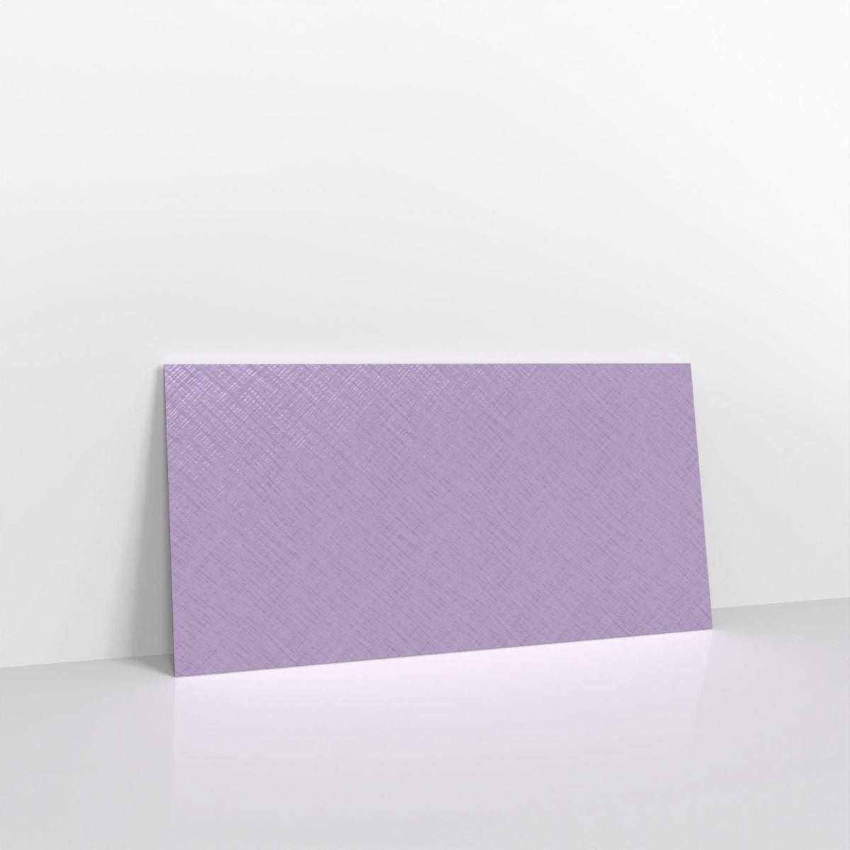 Lilac Textured Envelopes - DL - 110 x 220mm
