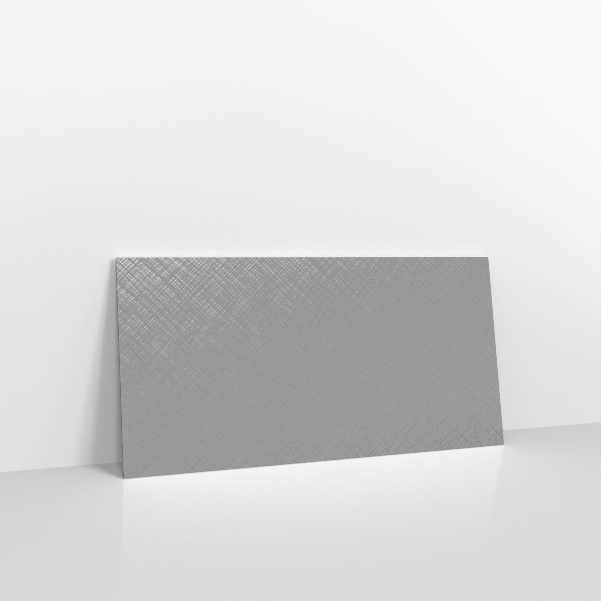 Silver Textured Envelopes - DL - 110 x 220mm