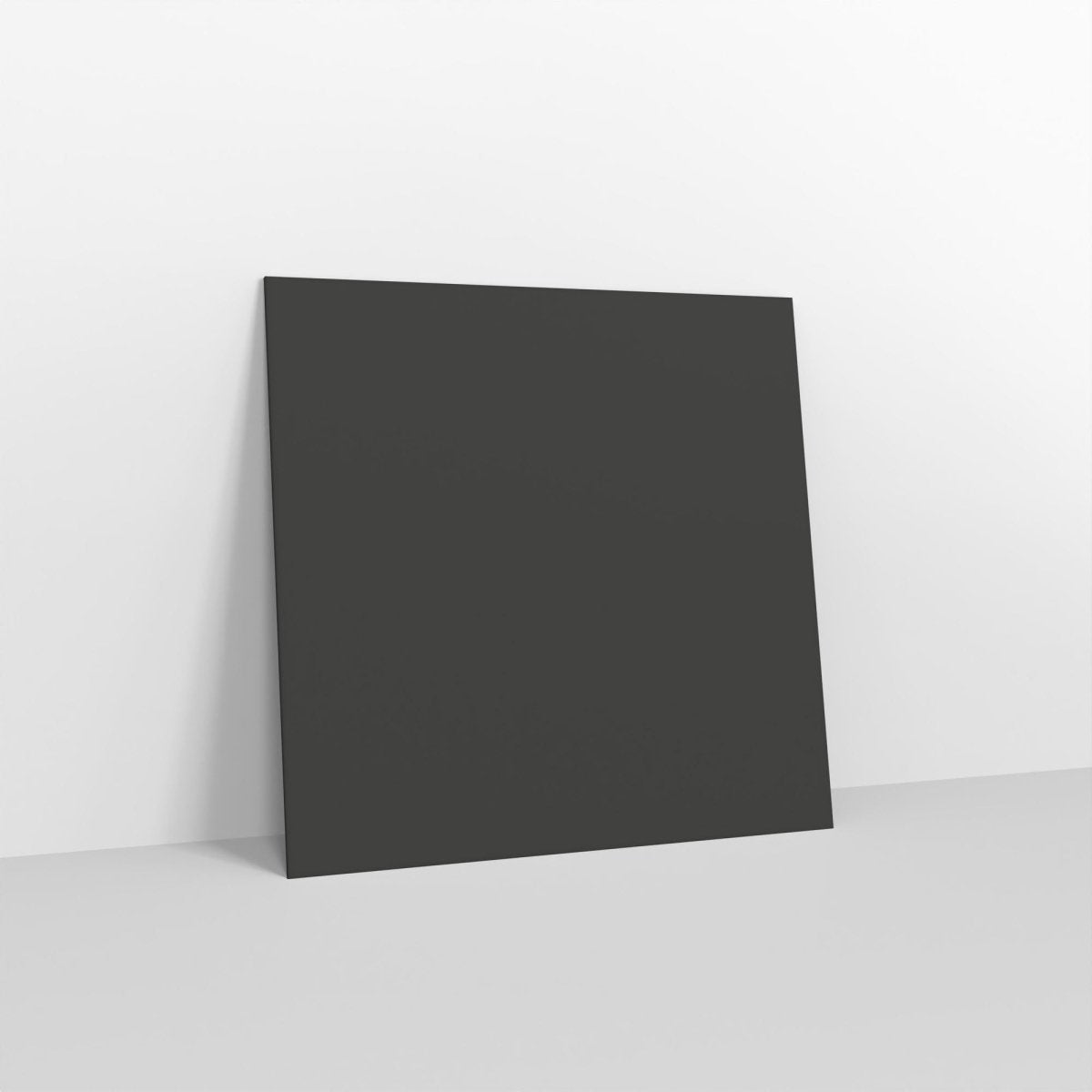 Black Coloured Peel and Seal V Flap Envelopes - Square - 170 x 170mm