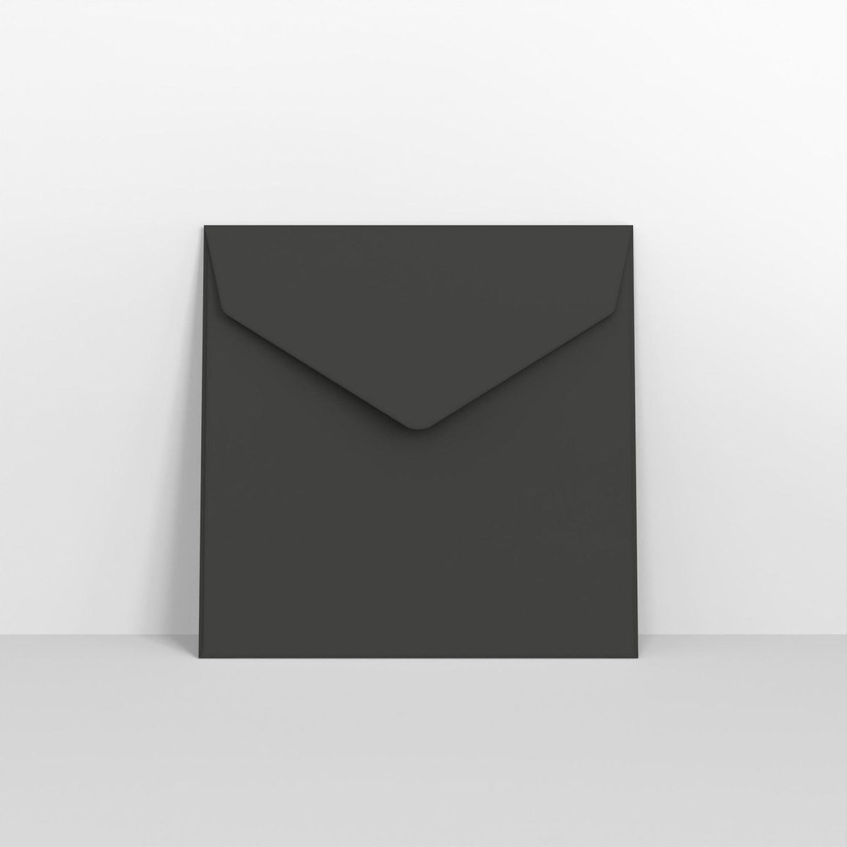 Black Coloured Peel and Seal V Flap Envelopes - Square - 170 x 170mm