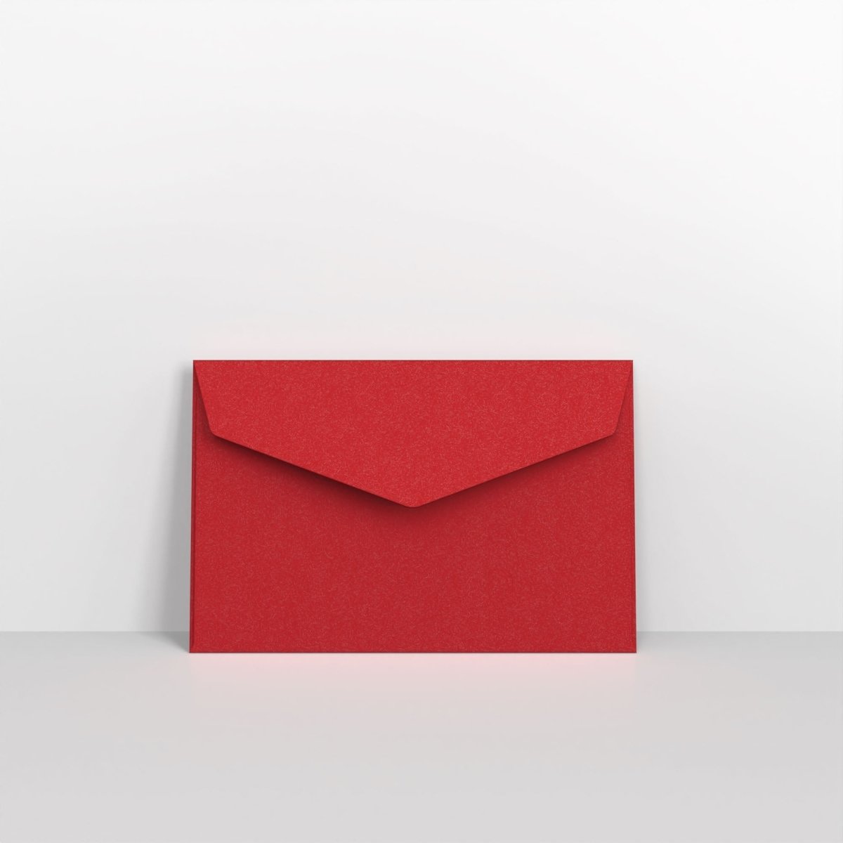 Dark Red Coloured Peel and Seal V Flap Envelopes - 62 x 94mm