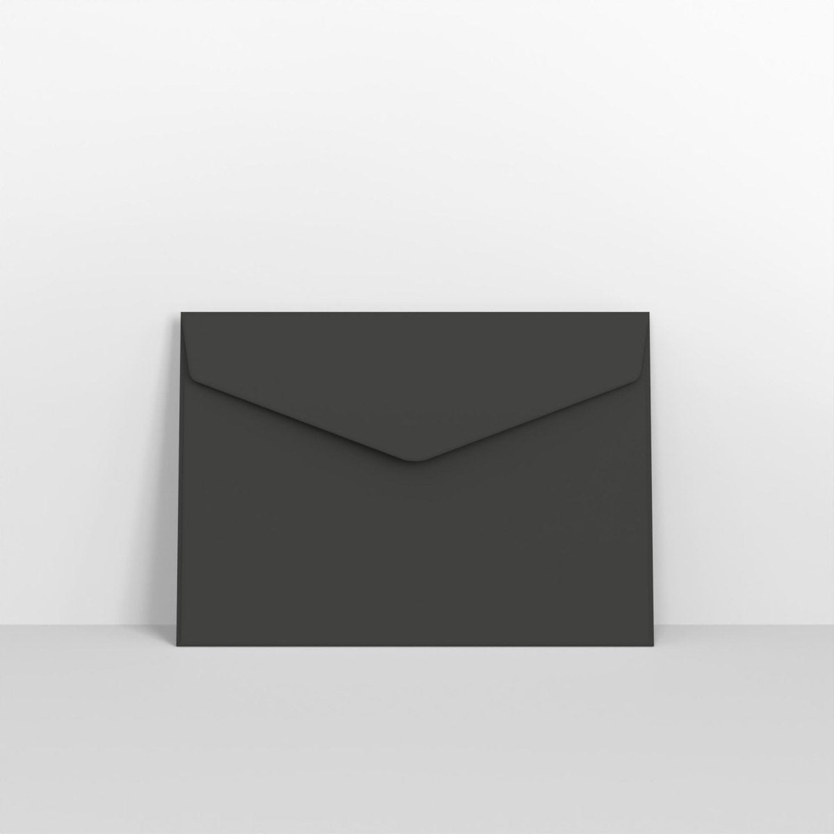 Black Coloured Peel and Seal V Flap Envelopes - C5 - 162 x 229mm