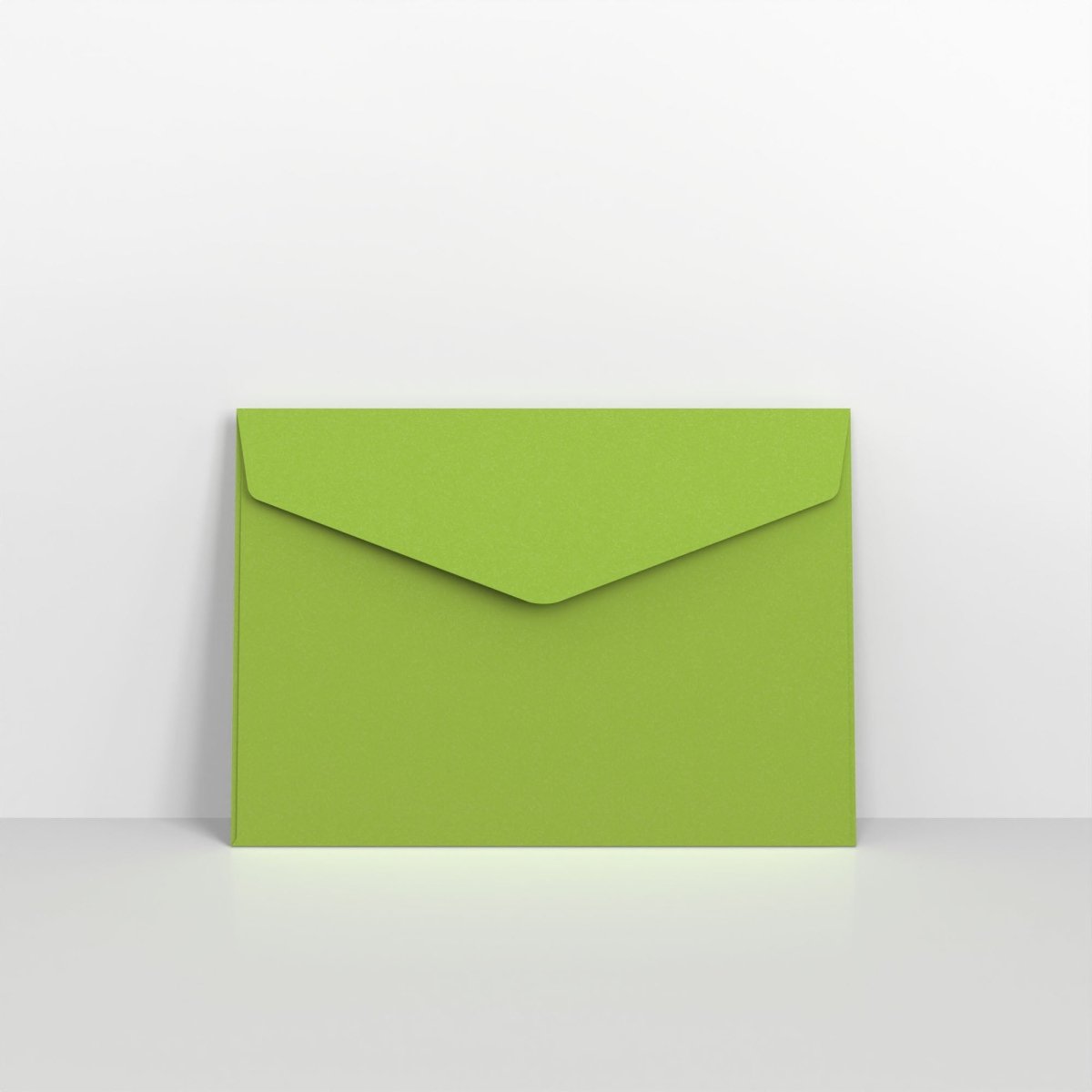 Green Coloured Peel and Seal V Flap Envelopes - C5 - 162 x 229mm