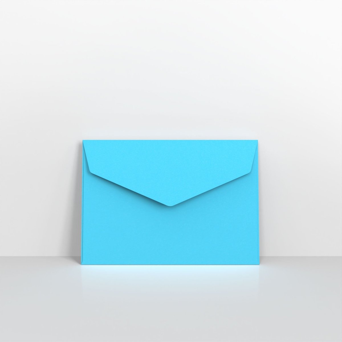 Blue Coloured Peel and Seal V Flap Envelopes - C6 - 114 x 162mm