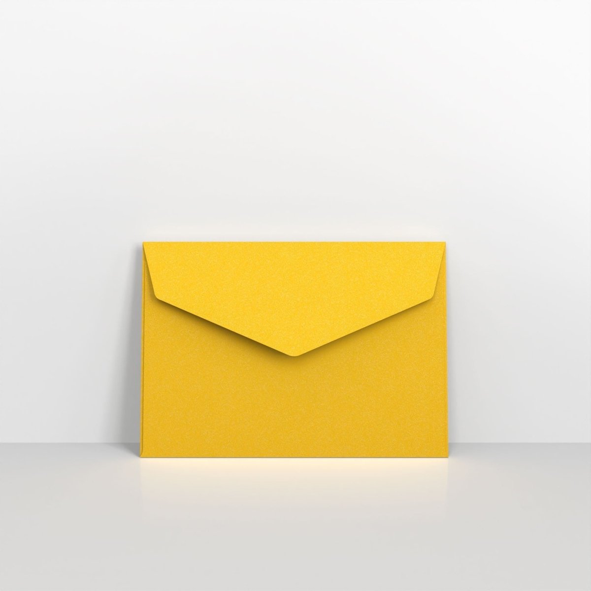Dark Yellow Coloured Peel and Seal V Flap Envelopes - C6 - 114 x 162mm