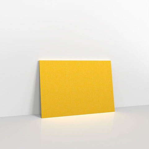 CEVC6DY - Dark Yellow Coloured Peel and Seal V Flap Envelopes - Coloured Peel and Seal Envelope