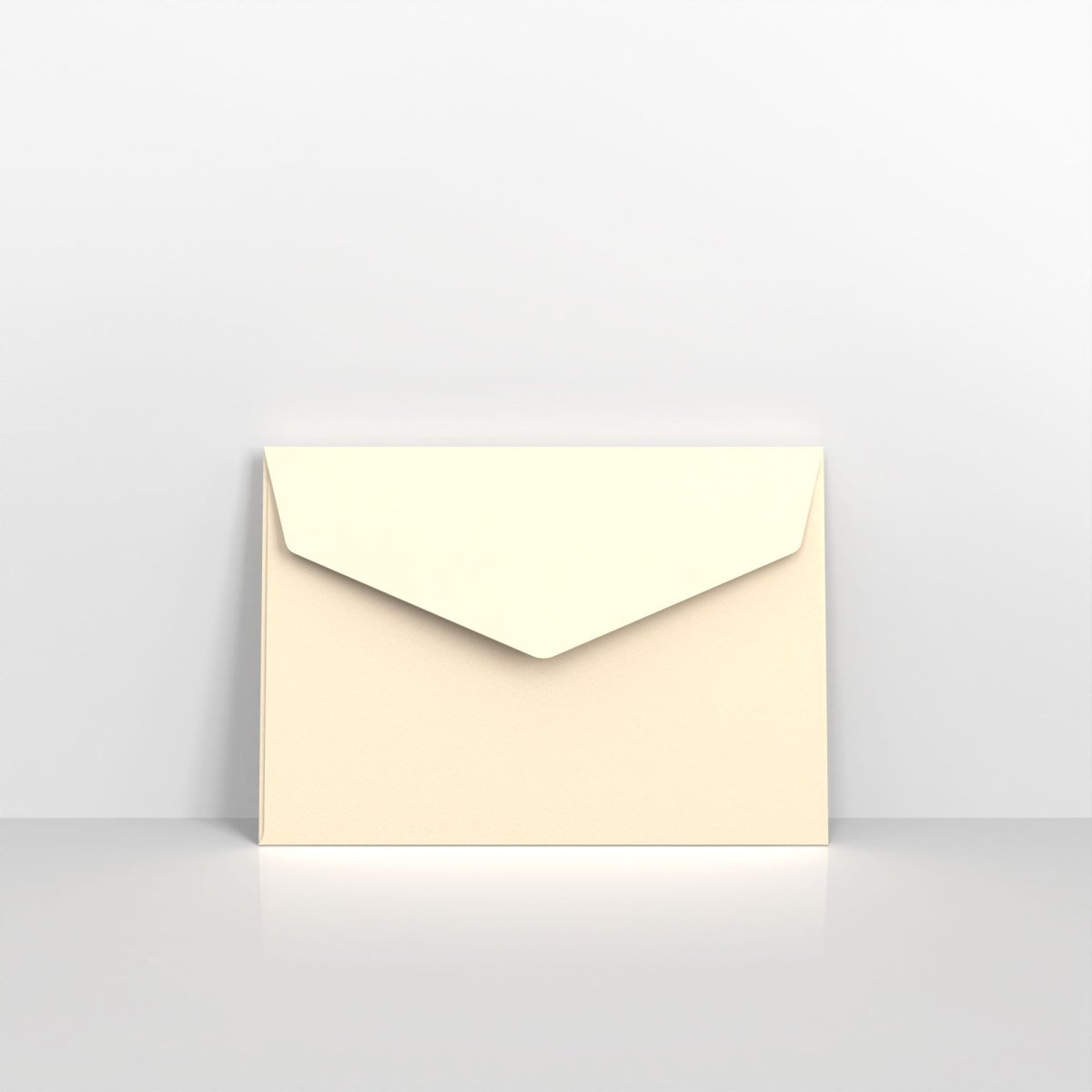 Ivory Coloured Peel and Seal V Flap Envelopes - C6 - 114 x 162mm