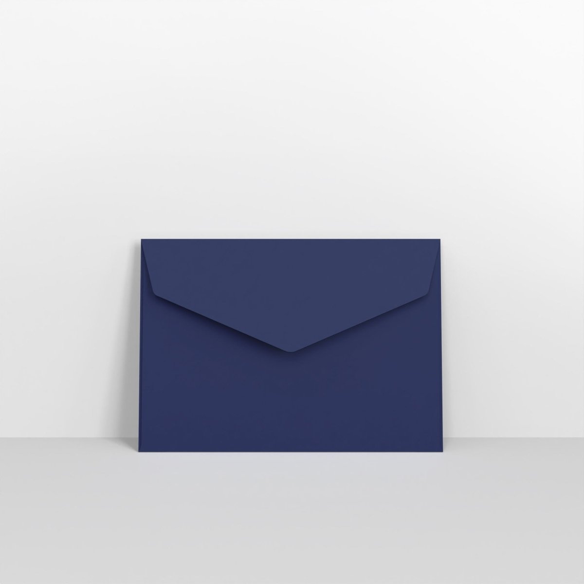 Navy Blue Coloured Peel and Seal V Flap Envelopes - C6 - 114 x 162mm