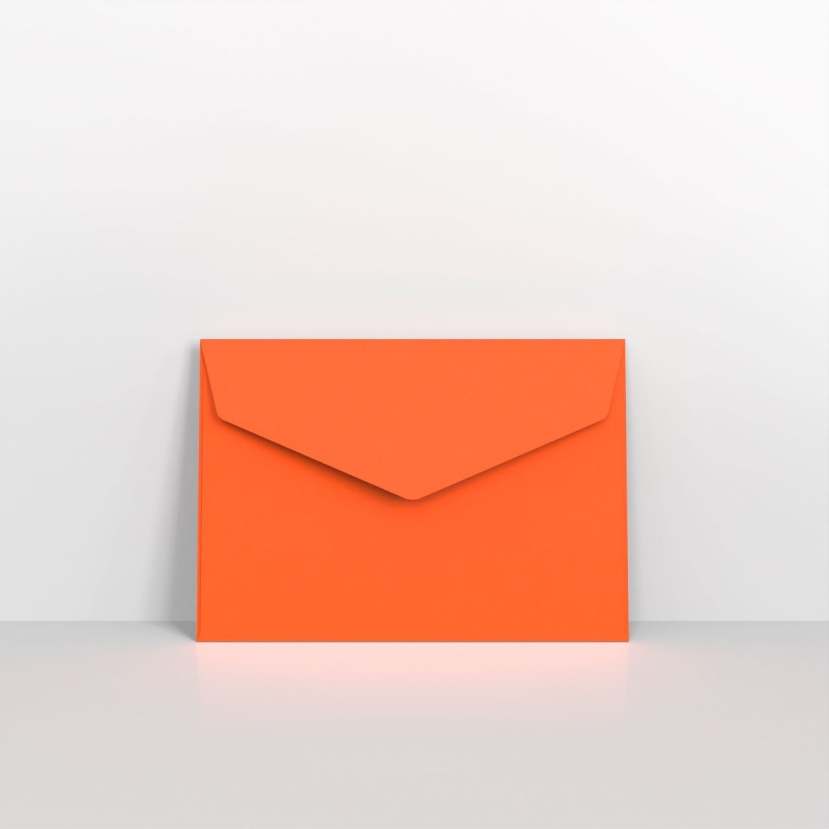 Orange Coloured Peel and Seal V Flap Envelopes - C6 - 114 x 162mm