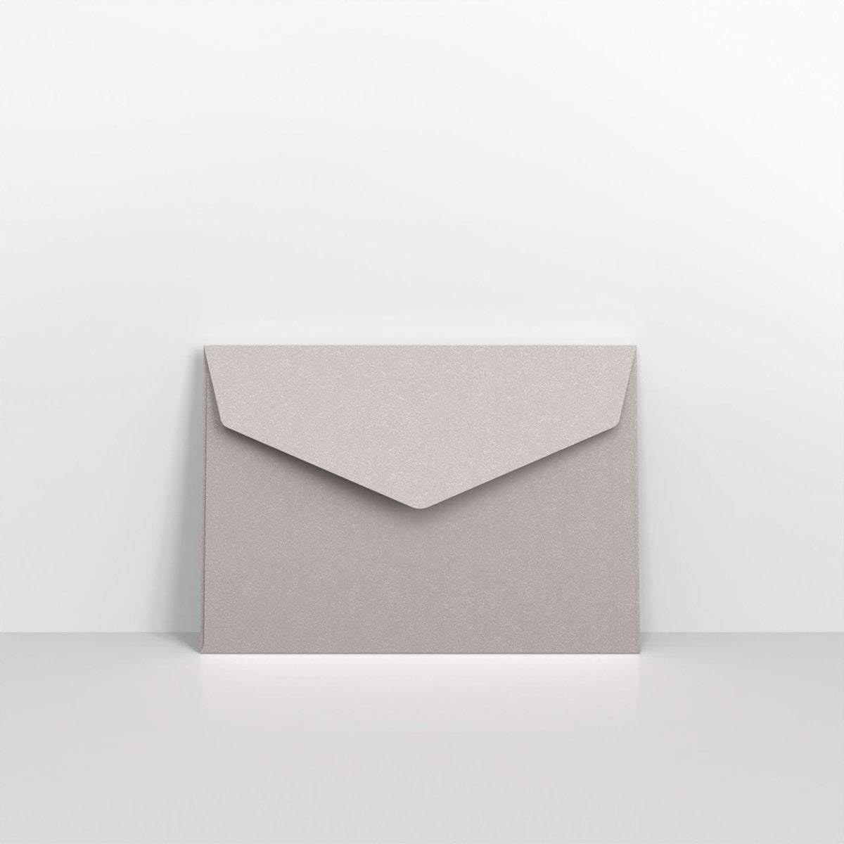 Silver Coloured Peel and Seal V Flap Envelopes - Peel and Seal C6 - 114 x 162mm