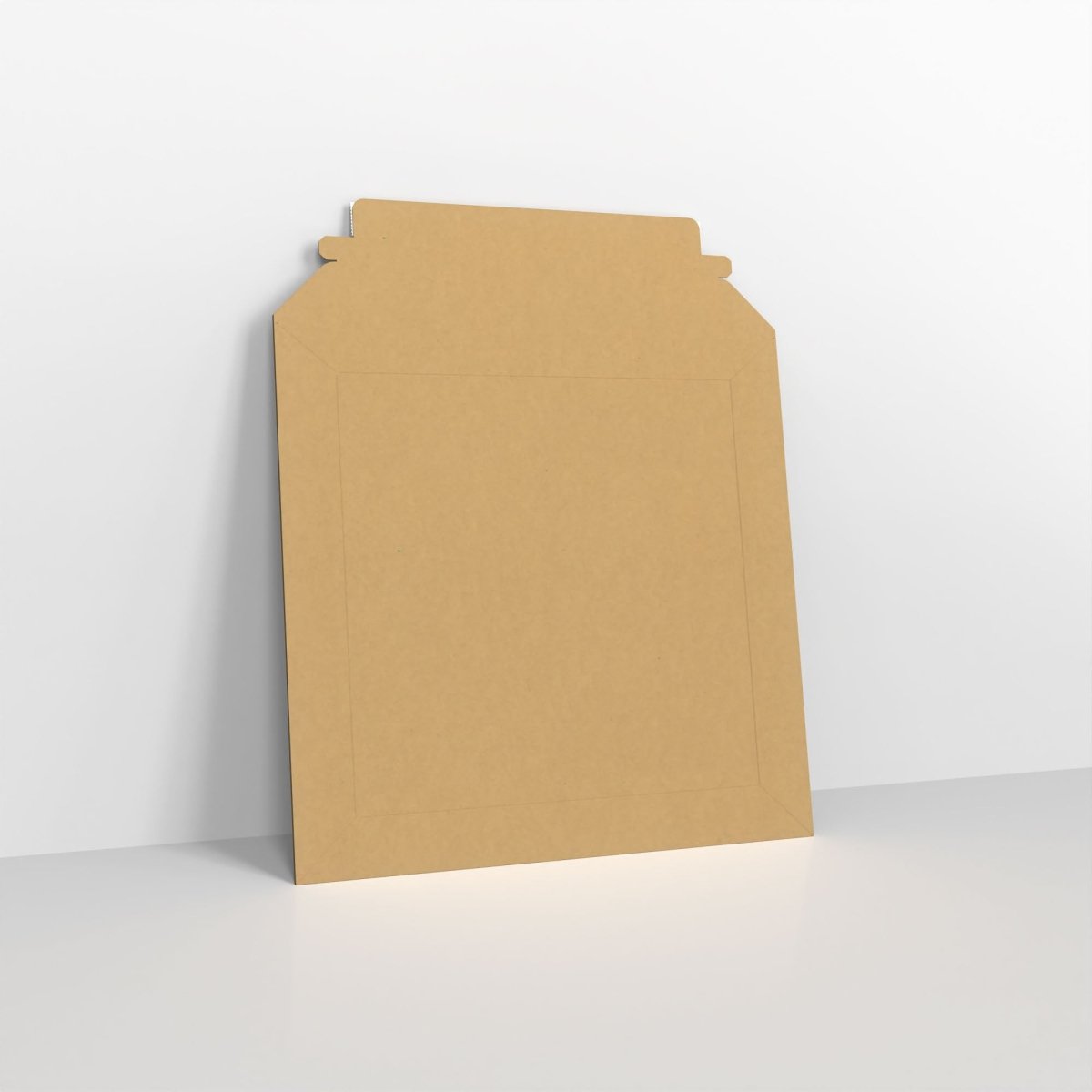 Manila Rigid Corrugated Board Mailers - No Square - 180 x 180mm