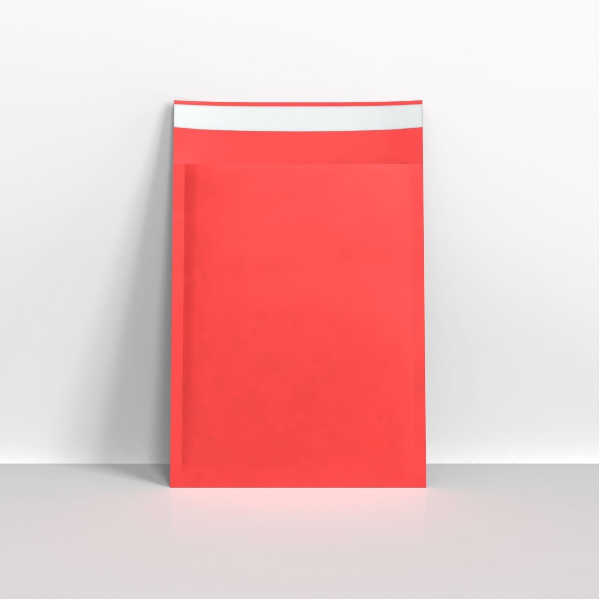 Red Paper Finish Bubble Bag Mailers - C5+ - 250 x 180mm
