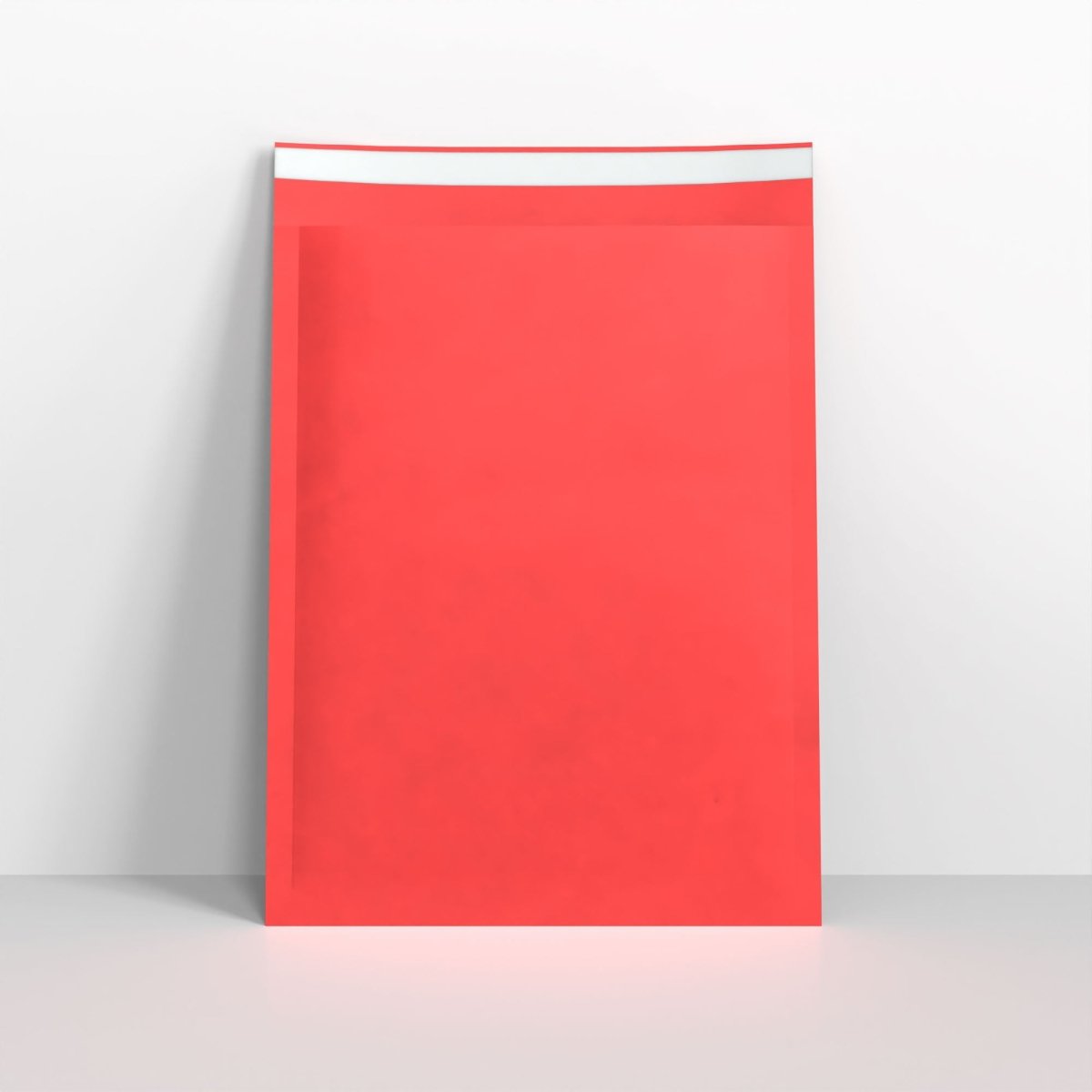 Red Paper Finish Bubble Bag Mailers - 320 x 450mm