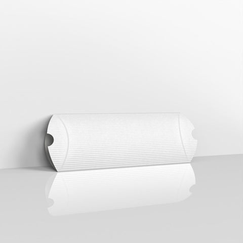 CPB110W - White Corrugated Pillow Boxes - Pillow Boxes