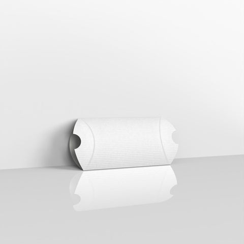 CPB81W - White Corrugated Pillow Boxes - Pillow Boxes
