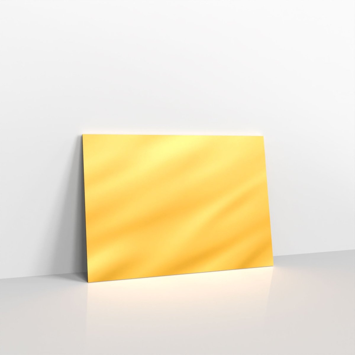 Gold Metallic Coloured Gummed Greeting Card V Flap Envelopes - 152 x 216mm