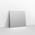E05130 - Metallic Silver Coloured Gummed V Flap Envelopes - Greeting Card Envelopes