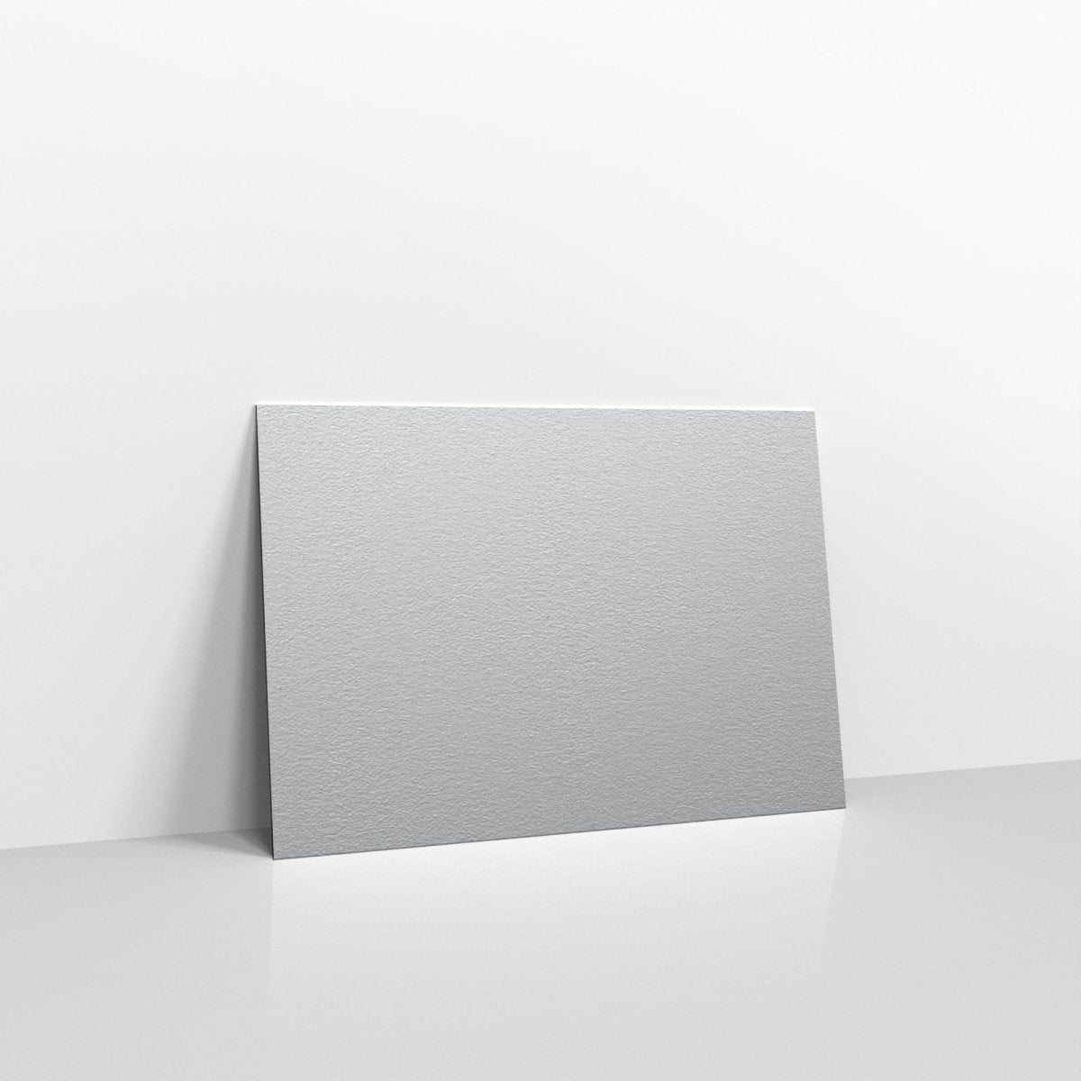 Metallic Silver Coloured Gummed V Flap Envelopes - 133 x 184mm