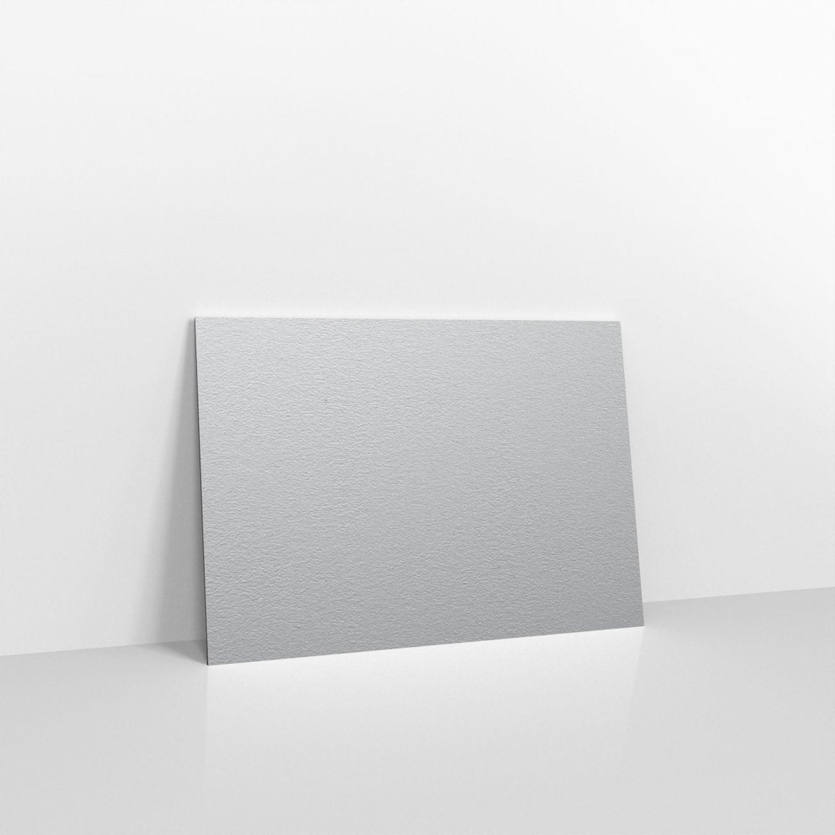 Metallic Silver Coloured Gummed V Flap Envelopes - 152 x 216mm