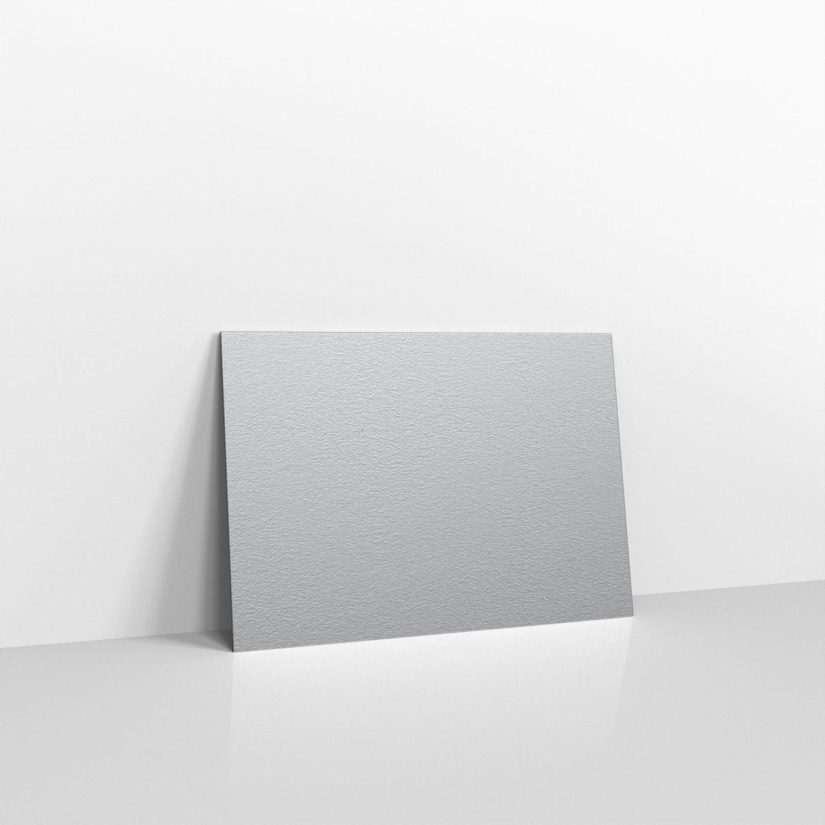 Metallic Silver Coloured Gummed V Flap Envelopes - C6 - 114 x 162mm