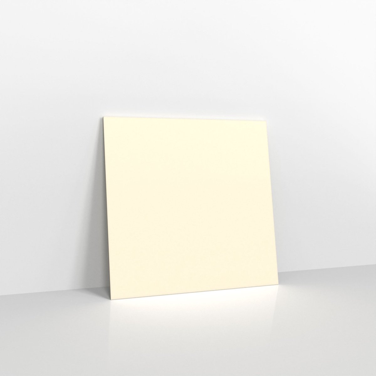 Ivory Coloured Gummed V Flap Envelopes - Square - 110 x 110mm