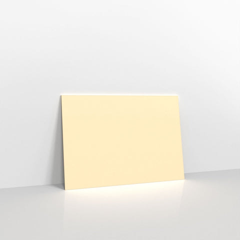 GC125MA - Magnolia Coloured Gummed V Flap Envelopes - Greeting Card Envelopes