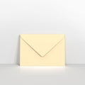 GC125MA - Magnolia Coloured Gummed V Flap Envelopes - Greeting Card Envelopes