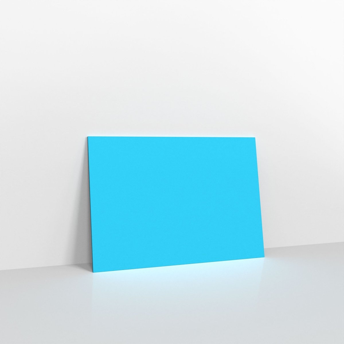 Mid Blue Coloured Gummed V Flap Envelopes - 125 x 175mm