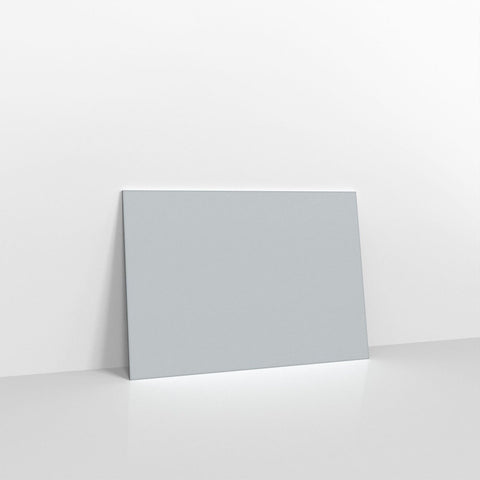 GC125PGY - Pale Grey Coloured Gummed V Flap Envelopes - Greeting Card Envelopes
