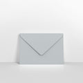 GC125PGY - Pale Grey Coloured Gummed V Flap Envelopes - Greeting Card Envelopes